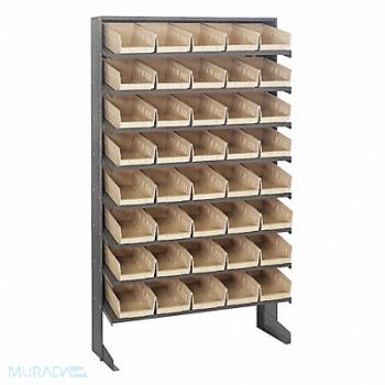 QUANTUM STORAGE SYSTEMS E1546 Pick Rack 12inx60inx36in Ivory, 8Z859