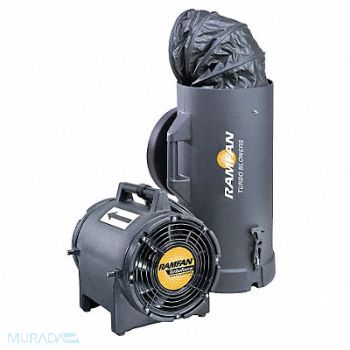RAMFAN Conf.Sp. Fan Ax. Ex-Prf 8 In 1/3HP 115V, 8ZF96