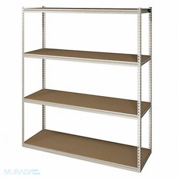 TENNSCO Boltless Shelving 24x84x60in Strtr, 8ZFG0