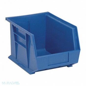 QUANTUM STORAGE SYSTEMS F0604 Hang and Stack Bin Blue PP 7 in, 8ZGC1