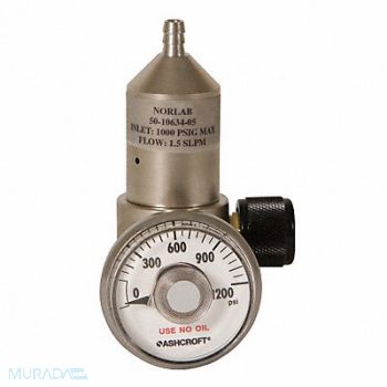 GRAINGER APPROVED Gas Regulator 1Lpm, 8ZJF6