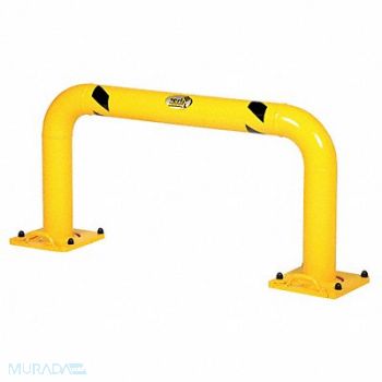 GRAINGER APPROVED Machine Guard 4-1/2 Yellow, 8ZNU1