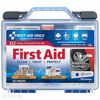 FIRST AID ONLY First Aid Kit, 800T83