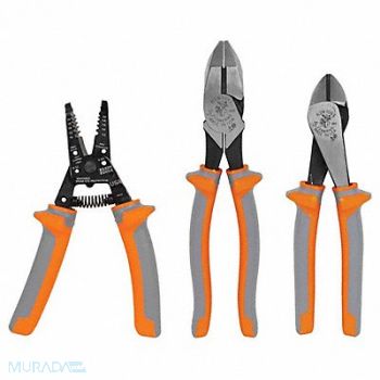 KLEIN TOOLS Insulated Tool Kit 3-Piece, 802NV7