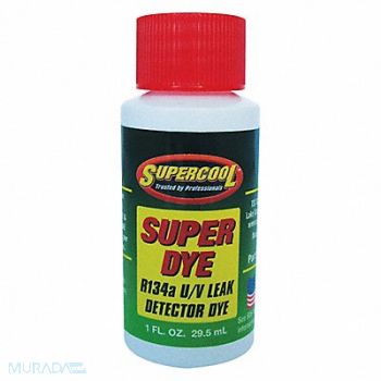 SUPERCOOL A/C Leak Detection Dye 1 Oz, 4LTU7