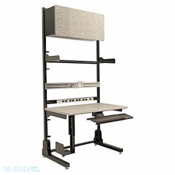 HERGO Computer Workstation 2 Shelf, 15X701