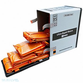 ULTRATECH Spill Containment Boom Aluminum 8 D, 797FK7