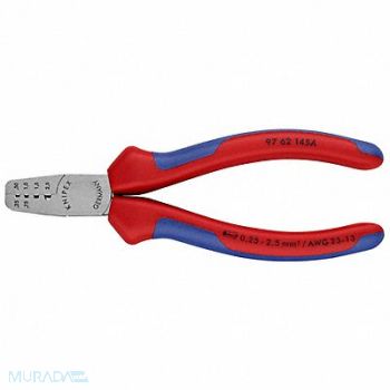 KNIPEX Crimper 23 to 13 AWG 5-3/4 L, 10U184