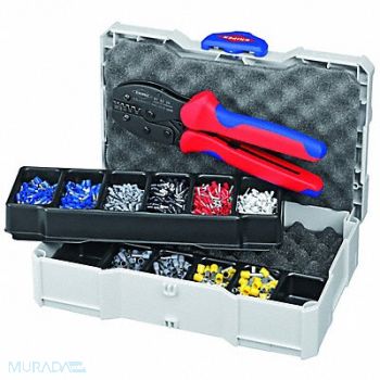 KNIPEX Crimper and Connector Kit, 21XK04