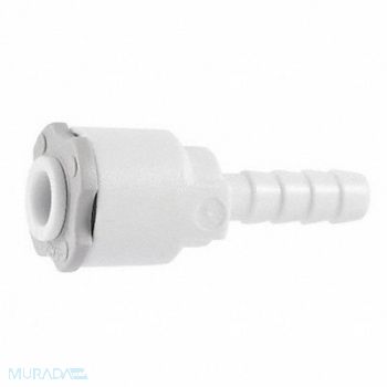 JOHN GUEST Adapter 1/4 in Tube Od Wh PK10, 1WTJ4
