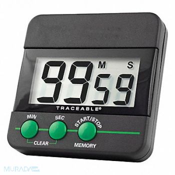 TRACEABLE Count Down Timer 2.50 Hx2.50 Wx0.50 D, 4YMT6
