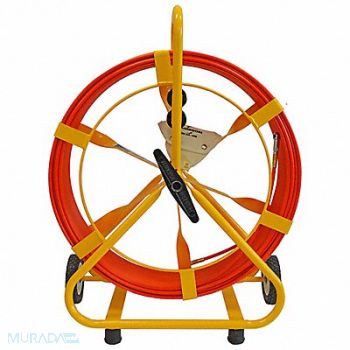 JAMESON Marked Fish Tape 3/8Inx400ft Fiberglass, 6GCR2