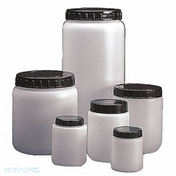 DYNALON Jar 60mL Plastic Wide PK10, 9A681