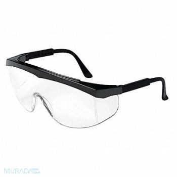 MCR SAFETY Safety Glasses Clear, 9AA35