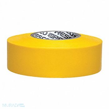 PRESCO PRODUCTS CO Taffeta Flagging Tape Yellow 300 ft, 9AG69