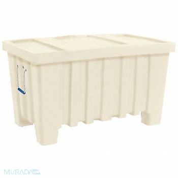 MYTON INDUSTRIES Bulk Container White, 9GR90
