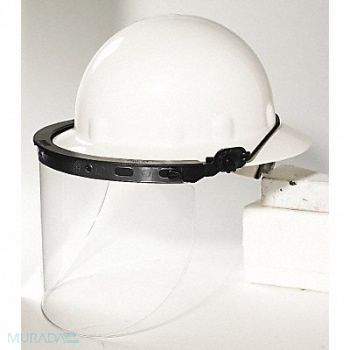 HONEYWELL FIBRE-METAL Faceshield Bracket Thermoplastic Black, 9ARR1