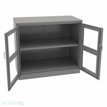 TENNSCO Storage Cabinet 42 x36 x24 MdGry 2Shlv, 9ATV0