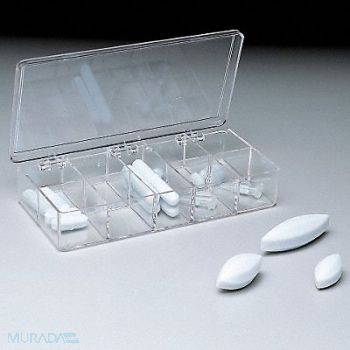 DYNALON STIR BAR EGG 3/4X2.5 PTFE, 9KYG3