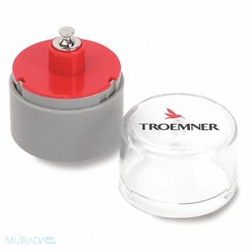 TROEMNER Weight Cylinder 10g Alloy 8 SS Class 4, 9CJU6