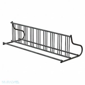 MADRAX Bike Rack 2-Sided 18-Bike 110 in Silver, 9CKY8