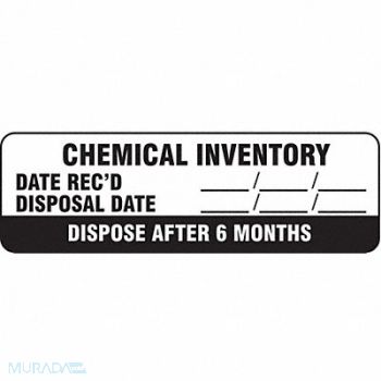 HARRIS INDUSTRIES Hazard Label 2-7/8 in W PK500, 9CN51