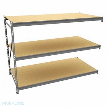 TENNSCO Bulk Strg Rack AddOn 48inx72inx96in, 9CP71