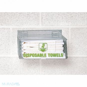 GRAINGER APPROVED Disposable Bath Towels White PK6, 9DHA0