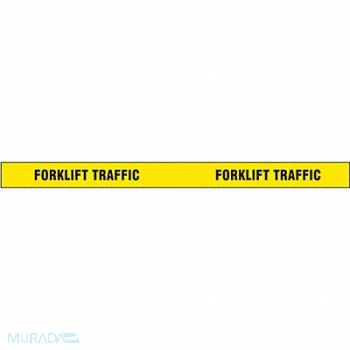 GRAINGER APPROVED Barricade Tape Yellow/Black 180ft x 2 In, 9DHZ6