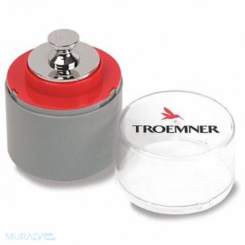 TROEMNER Weight Cylinder 1kg Alloy 8 SS Class 4, 9DL38