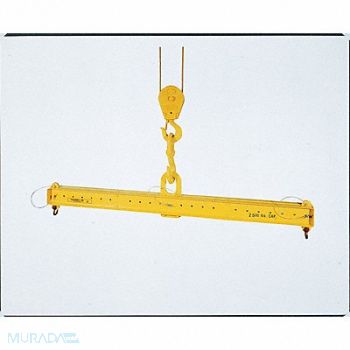 CALDWELL Adjustable Lifting Beam 8000 lb 96 In, 9RXD7