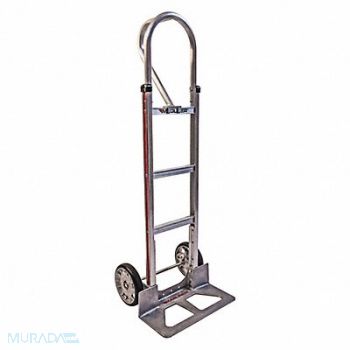 MAGLINER Hand Truck 500 lb 52 x18 x16-1/2 Silver, 9DRC7