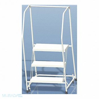 BALLYMORE Safety Roll Ladder Aluminum 28-1/2 In.H, 9DTV5