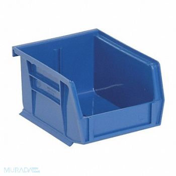 QUANTUM STORAGE SYSTEMS F0598 Hang and Stack Bin Blue PP 3 in, 9DUW8