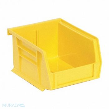 QUANTUM STORAGE SYSTEMS F0598 Hang and Stack Bin Yellow PP 3 in, 9DUW9