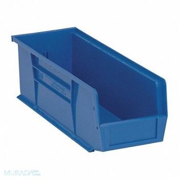 QUANTUM STORAGE SYSTEMS F0602 Hang and Stack Bin Blue PP 5 in, 9DUX5