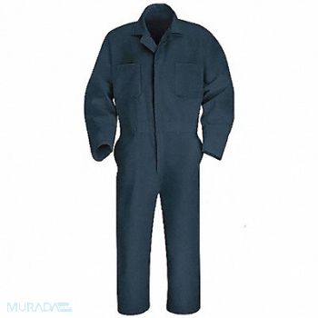 VF WORKWEAR Coverall Chest 52In. Navy, 9DV07