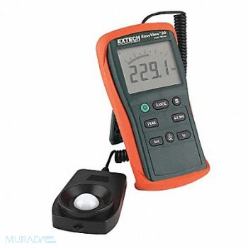EXTECH Light Meter Range 0 To 40 000 Fc NIST, 2HZC2