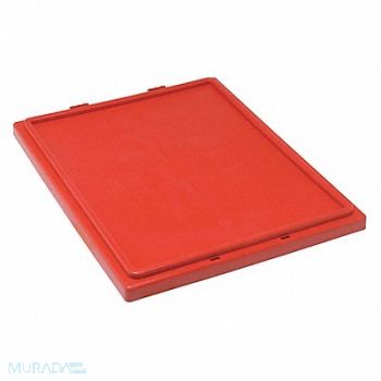 QUANTUM STORAGE SYSTEMS E1888 Lid Red Polyethylene 19 1/2 in, 9E076