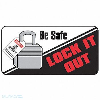 BRADY Permanent AdhesiveLbl 2inx4in Vinyl PK25, 9EKN9