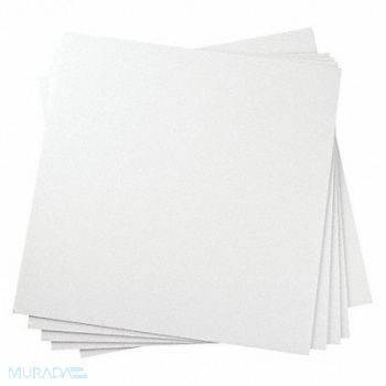 BRADY Laboratory Liner Wh Pp 24X24 Pk10, 9EKP5