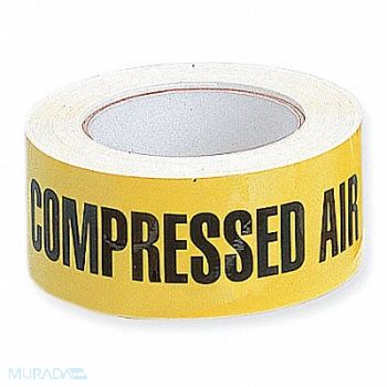 HARRIS INDUSTRIES Pipe Marker Compressed Air 2 in W, 9EX77