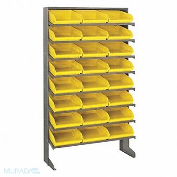 QUANTUM STORAGE SYSTEMS E1548 Pick Rack 12inx60inx36in Yellow, 9EYP0