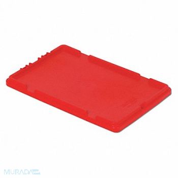 LEWISBINS Lid Red Polyethylene 20.4 in, 9F859
