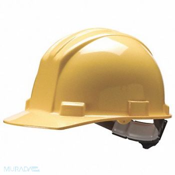 BULLARD Hard Hat Type 1 Class E Ratchet Yellow, 9LE56
