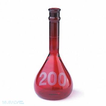 KIMBLE Volumetric Flask 500mL Clear PK6, 9E896