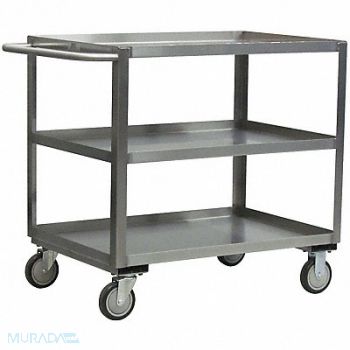 JAMCO Utility Cart SS 54 Lx25 W 1200 lb Cap., 271G79
