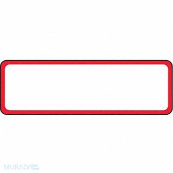 HARRIS INDUSTRIES Label 7/8in x 2.875in Paper PK500, 9GNU4