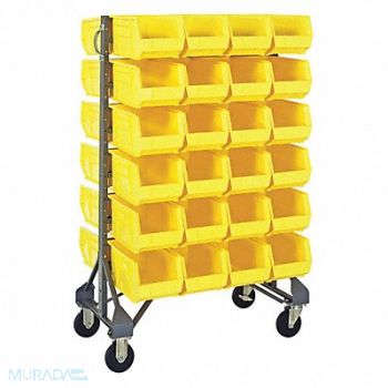 QUANTUM STORAGE SYSTEMS F1604 MoBinRailRk (48)7inx8 1/4inx14 3/4in, 9GW58