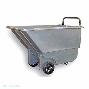 GRAINGER APPROVED Tilt Truck Lt-Duty 1/3 cu yd 275 lb Gray, 8RHX3
